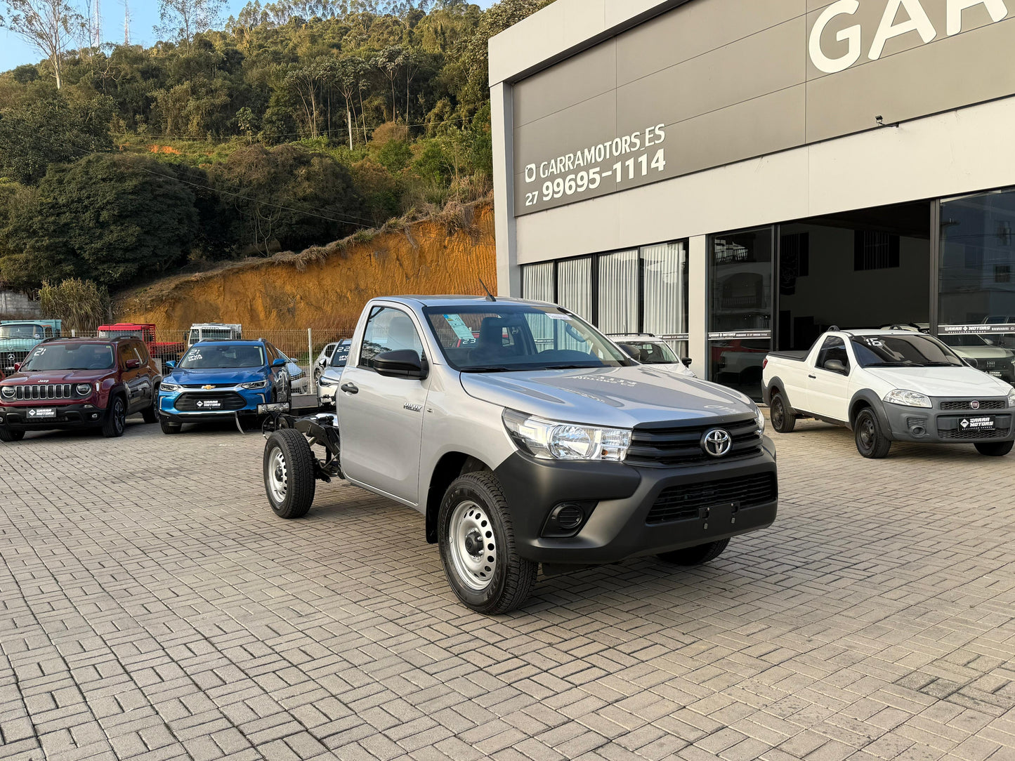 Hilux CS 2.8 Turbo Diesel 4x4 Manual Chassi