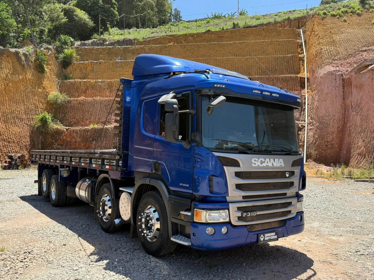 SCANIA P-310 8x2 RARIDADE