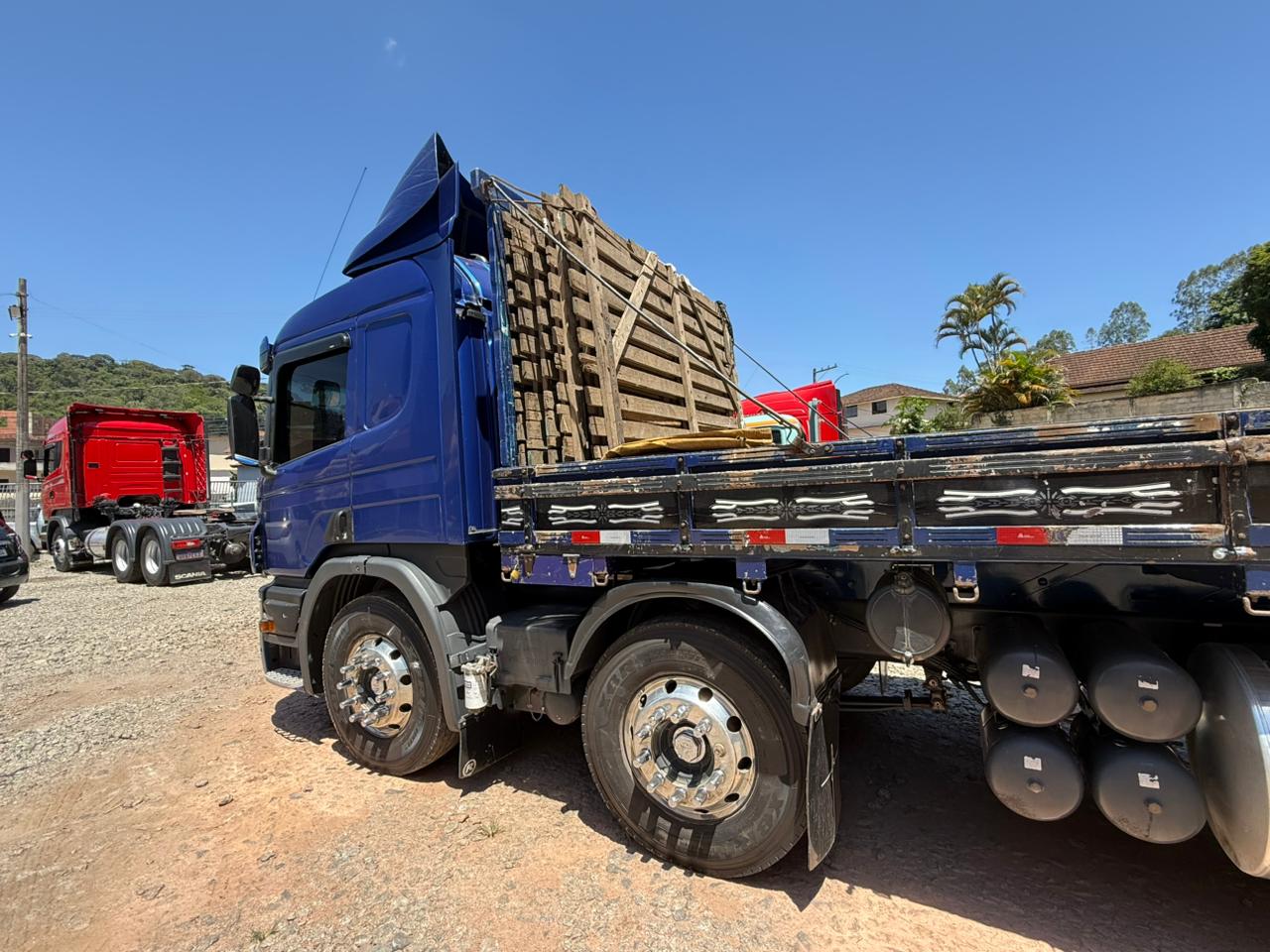 SCANIA P-310 8x2 RARIDADE