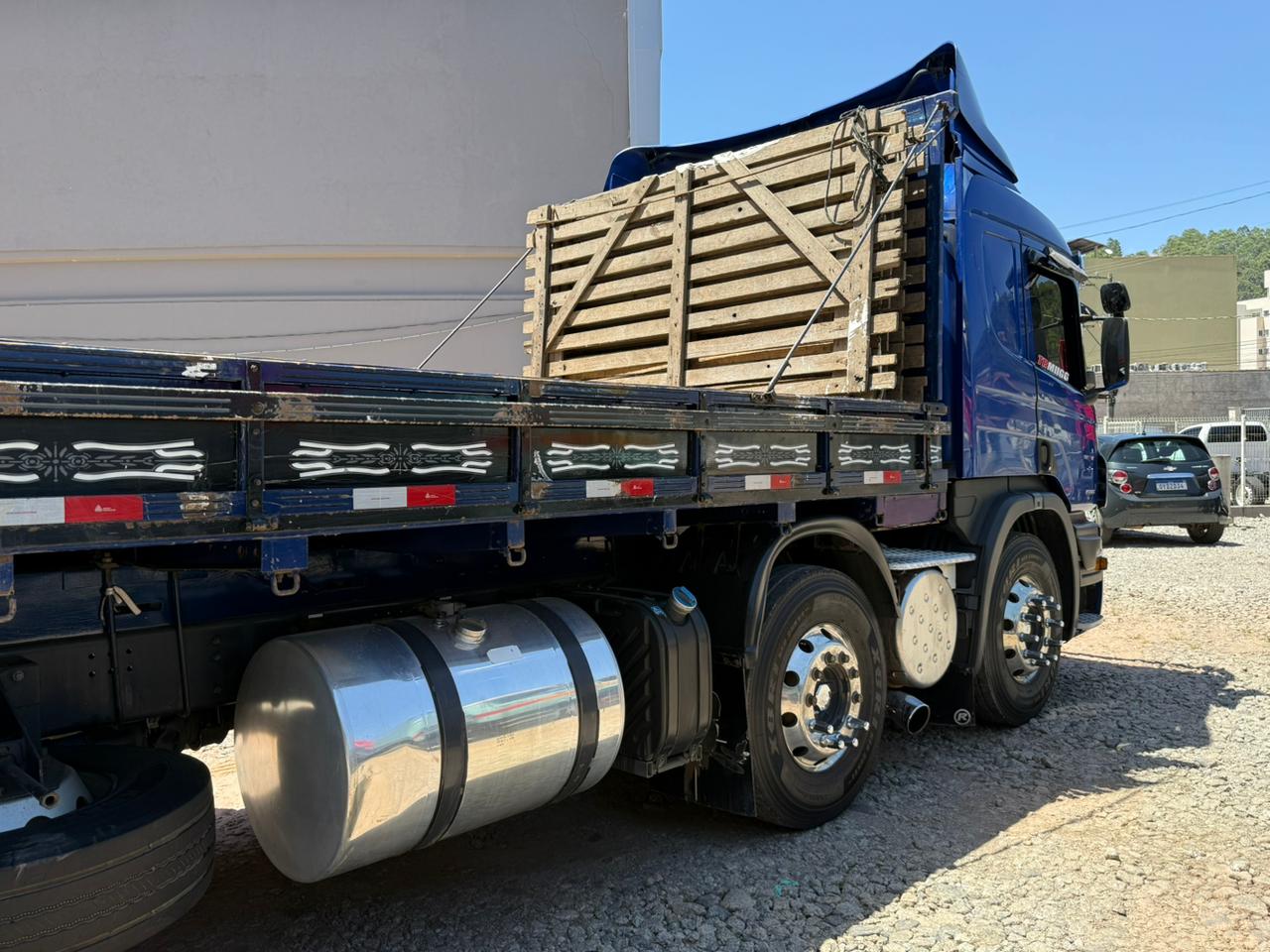 SCANIA P-310 8x2 RARIDADE