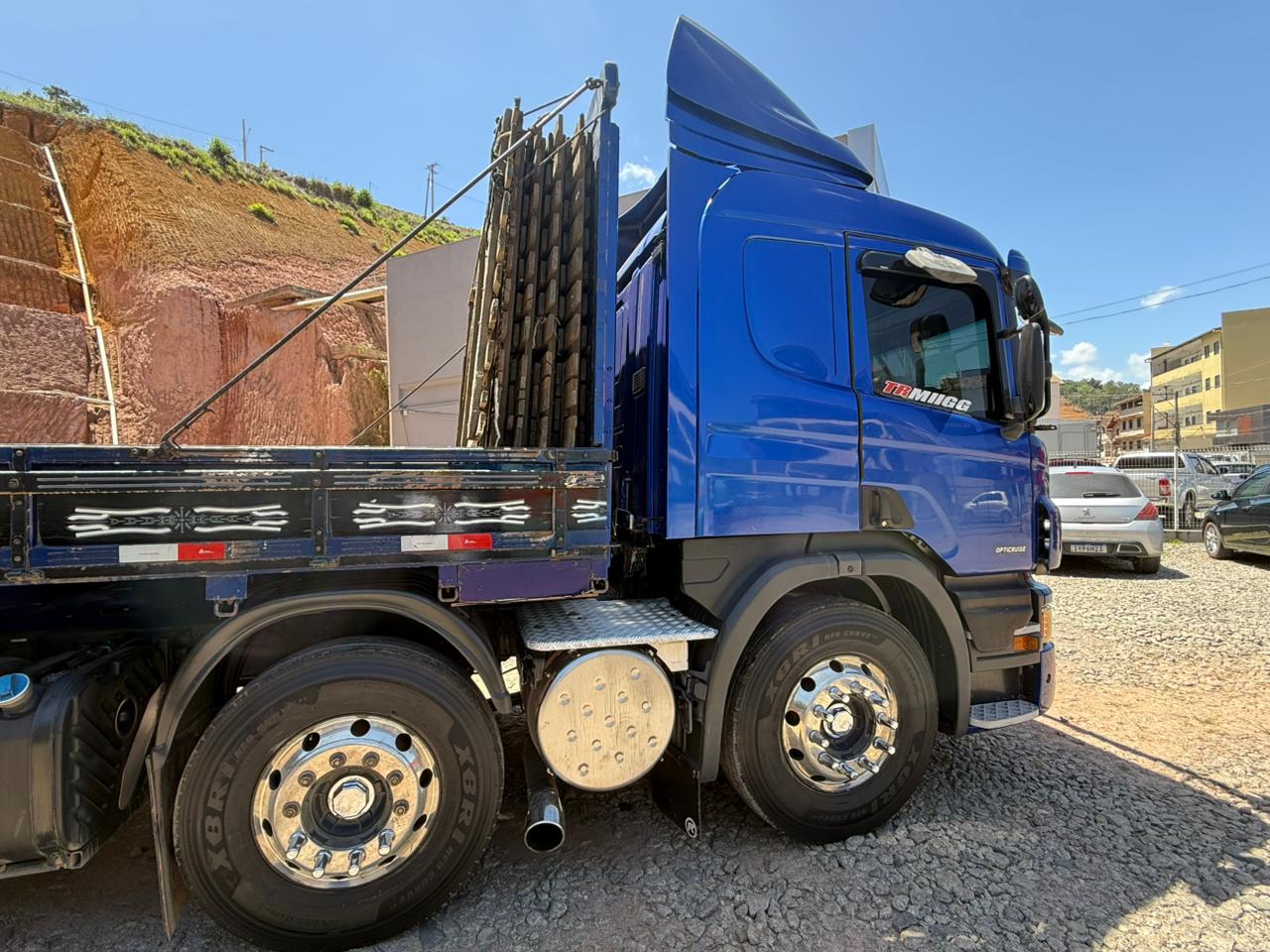 SCANIA P-310 8x2 RARIDADE