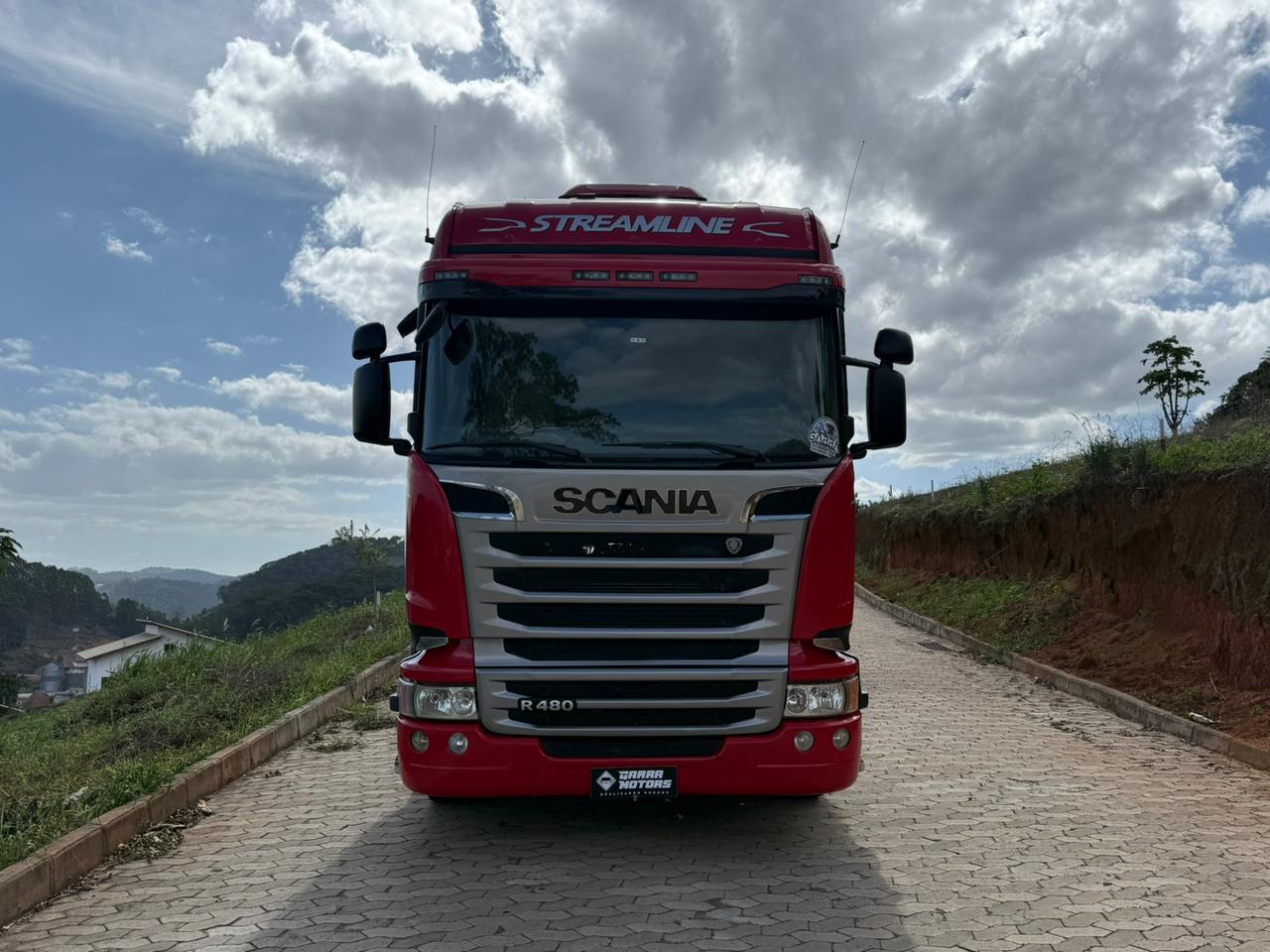 SCANIA R-480 6X4 ANO/MOD 2018 STREAMLINE