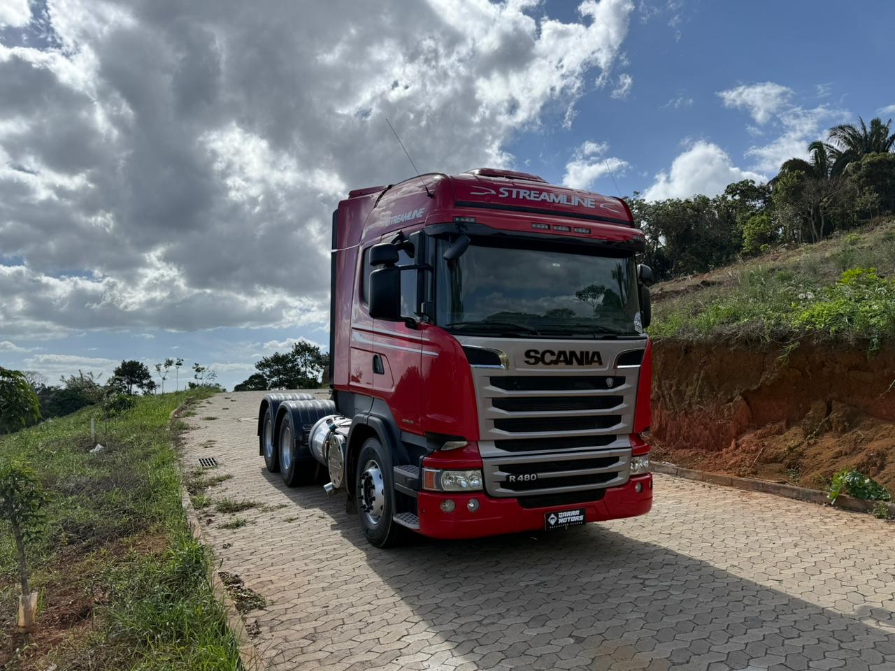 SCANIA R-480 6X4 ANO/MOD 2018 STREAMLINE
