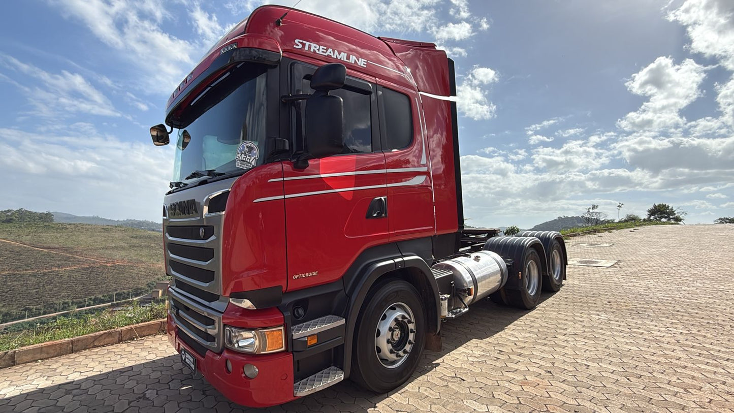 SCANIA R-480 6X4 ANO/MOD 2018 STREAMLINE