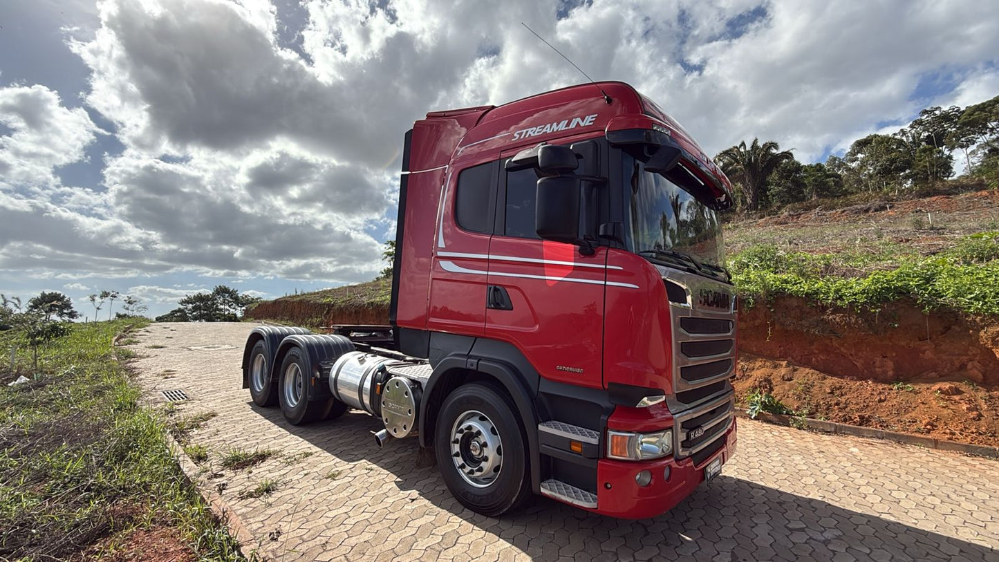 SCANIA R-480 6X4 ANO/MOD 2018 STREAMLINE