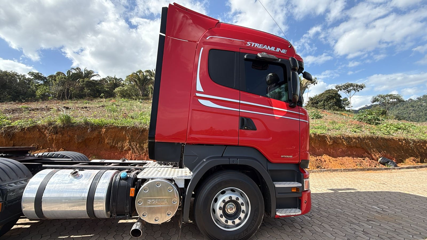 SCANIA R-480 6X4 ANO/MOD 2018 STREAMLINE