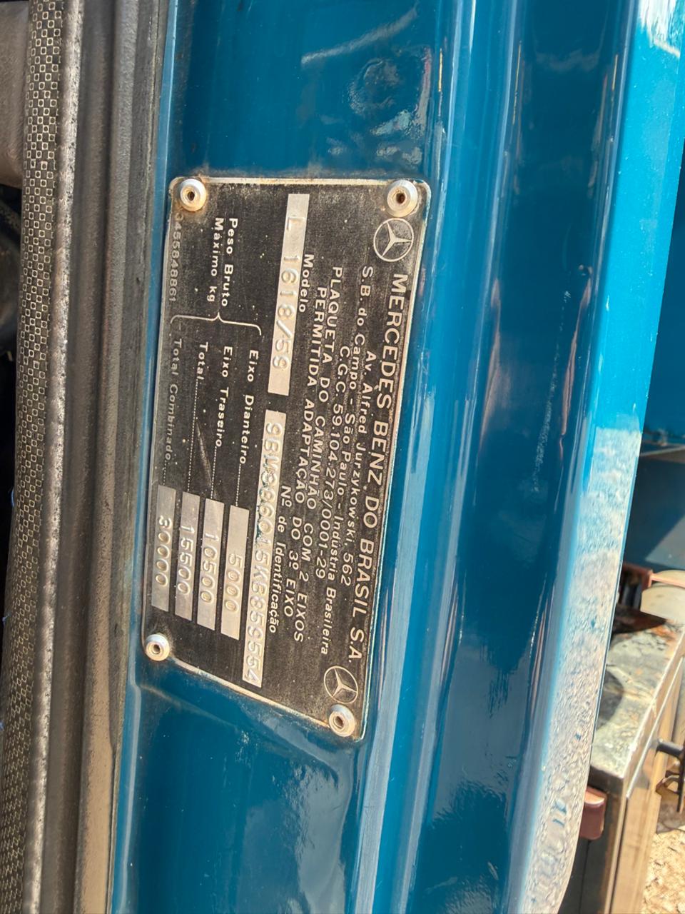 MERCEDES BENZ 1618 REDUZIDO